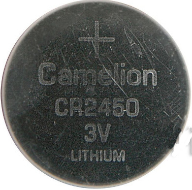 Элемент питания литиевый CR2450 CAMELION 3v