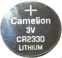 Элемент питания литиевый CR2330 CAMELION 3v