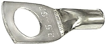 G037 Кольцо О 5,1 мм SC(JGK)-2,5-6,2 на провод 5мм2, медь, 
