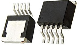 Микросхема LM2596S-ADJ TO263-5 Импульсный понижающий регулятор напряжения с регулировкой выхода, 3А, 150кГц, 1.2В…37В 
