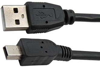 802-1.8 Кабель USB AM - miniUSB 1.8м, 