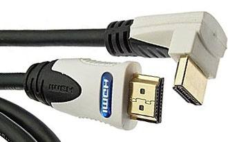 821- 3L Кабель HDMI (19m-19m) 3м угловой 