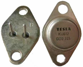 Транзистор КТ801А  =KU612 демонтаж NPN, 120v, 3A, 10W, 30mhz, >10, 