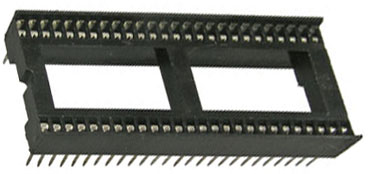 Панелька DIP-52W шаг 1.77 мм интервал 15.24