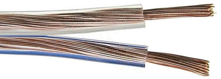 Провод акустич. 2x1,0 mm2 RUICHI CU+CCA в силиконе (медь+алюминий) Цена за 10 метров