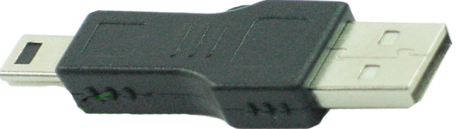 D71 Переходник штекер USB AM <=> штекер miniUSB 5pin, 