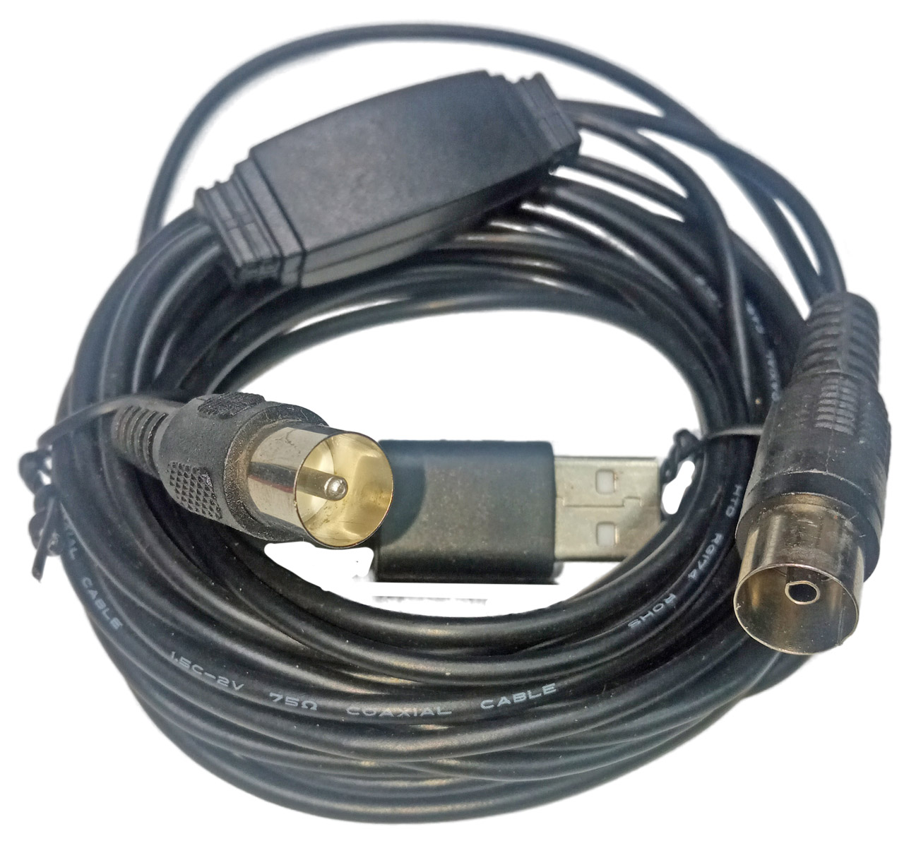 ���������� �������� TV �� ���������� ����������-5������. ������� �� USB.