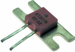 Транзистор КТ807Б NPN, 100v, 0.5/1.5A, 10W, 5mhz, 30-100, 