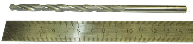 Сверло спиральное Ф6.2 мм длинное СССР Цена за 1 шт.