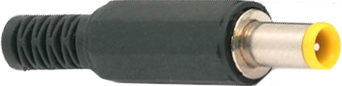 H011c Штекер питания DC 5.0x1.4мм длина 9.5мм, реверс (3.429) 