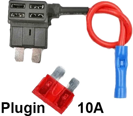 G011e Ответвитель предохранителя Plugin 16GA 10A 