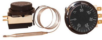 Терморегулятор для электрических духовок TR-132 0-50 °С, 250v 16A замкнутый/ разомкнутый, 52*34.6*45мм, 