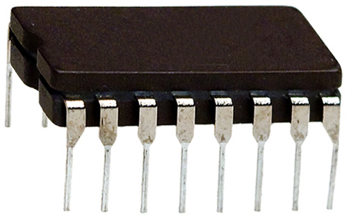 Микросхема 561КП1 = HCF4052 8-канальный мультиплексор 