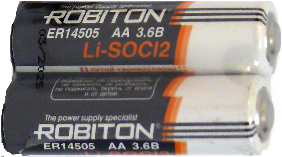 Элемент питания литиевый ROBITON ER14505 АА 3.6v, 1шт. 