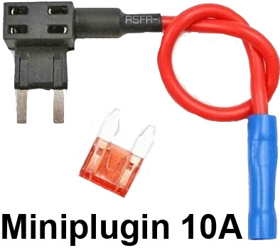 G009b Ответвитель предохранителя MiniPlugin 10A 16GA 