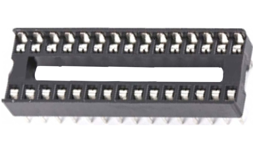 Панелька DIP-30 шаг 1.77 мм интервал 10,16 мм