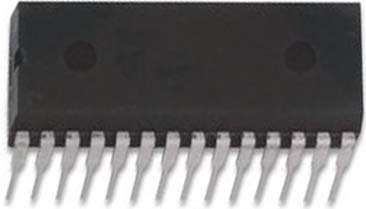Микросхема КР1039ХА1А = TDA4503 dip28 слабосигнальные цепи черно-белого телевизора 