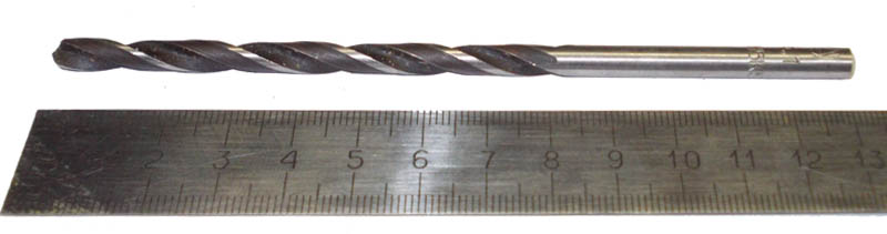 Сверло спиральное Ф5.1 мм длинное СССР Цена за 1 шт
