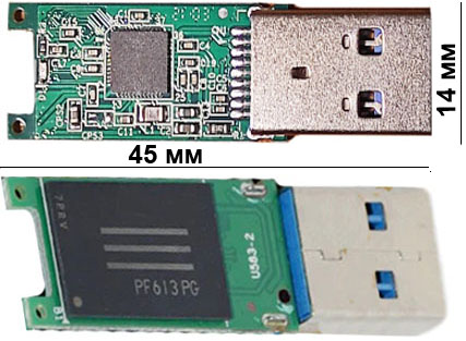 Флэш-накопитель информации USB3.0 8 Gb плата для замены в старых корпусах. Без корпуса не включать! Чтение 138 мбит, запись 39 мбит 