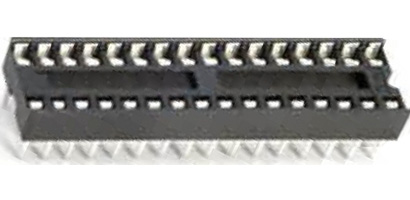Панелька DIP-32S (SCS-32) шаг 2.54мм интервал 7.62 мм