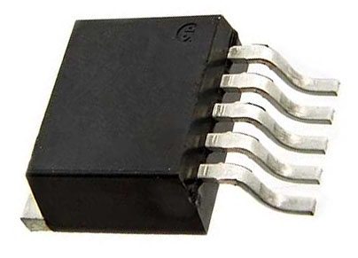 Микросхема LM2575T ADJ TO263-5, 1.23-37 вольт, 