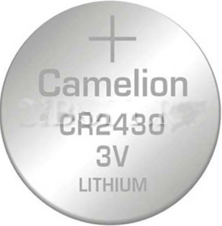 Элемент питания литиевый CR2430 CAMELION 3v