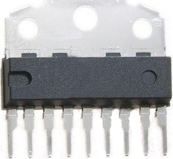 Микросхема TDA7056B hsip9 УМЗЧ 1 канал Uпит 4.5-18v 0.5-1W 