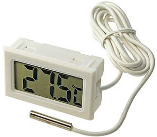 Термометр HT-1 white с внешним датчиком температуры 2м 