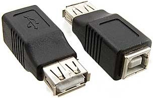 D78 Переходник гн. USB AF >=<гн. USB ВF 