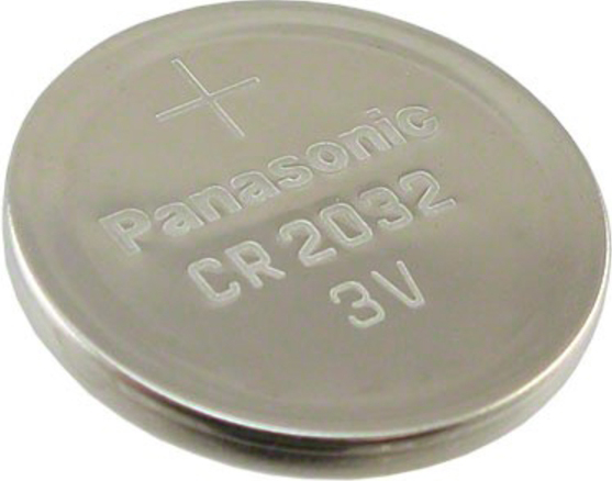 Элемент питания литиевый CR2032 PANASONIC 3v