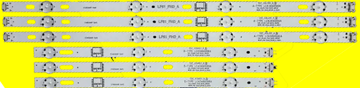   TV LG 43''(3V) LF51FHD_A + LF51FHD_B 