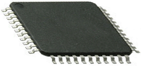 Микросхема TMP87C807U-8K21 = C807U CMOS 8-BIT MICROCONTROLLER TFQP-44, 