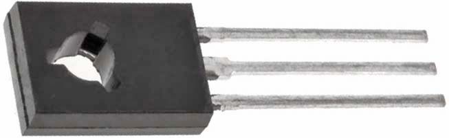 Транзистор КТ605АМ TO126 NPN, 250v, 0.1/0.2A, 0.4W, 40mhz, 10-40, 