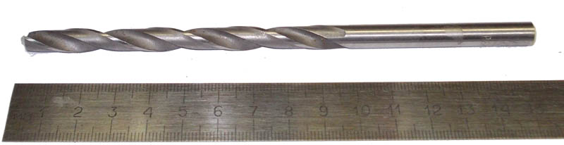 Сверло спиральное Ф7.3 мм длинное СССР Цена за 1 шт.