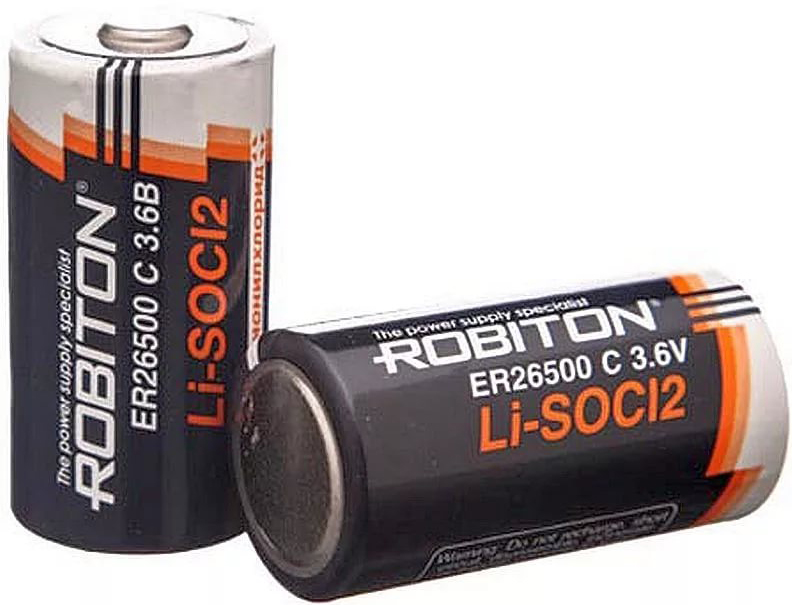 Элемент питания литиевый ROBITON ER26500-SR2 С 3.6v ЦЕНА за 1шт. 