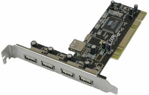 Контроллер ORIENT DC-602 PCI VT6212L 4P 5 дополнительных USB-портов б/у
