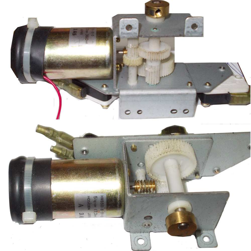 Двигатель 24v HMB5018-01-010 5 kg*cm 17.3 rpm 0.36A с червячным редуктором и кулачковым механизмом 