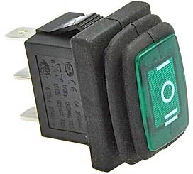 KR10a Выключатель SB008 IP65 on-off-on 13x19.2mm 