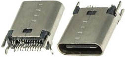 UC42 Гнездо USB3.1 TYPE-C 24PF-012 