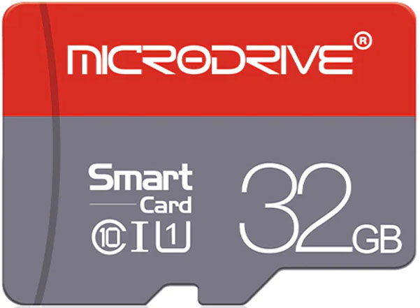 Флэш-накопитель инф. microSD 32 Gb class 10 MICRODRIVE с адаптером