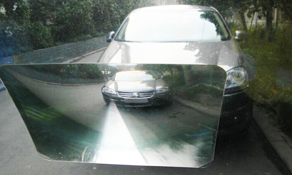 Линза Френеля широкоугольная на заднее стекло автомобиля для лучшего обзора через заднее стекло 25,4x20,3 см, 