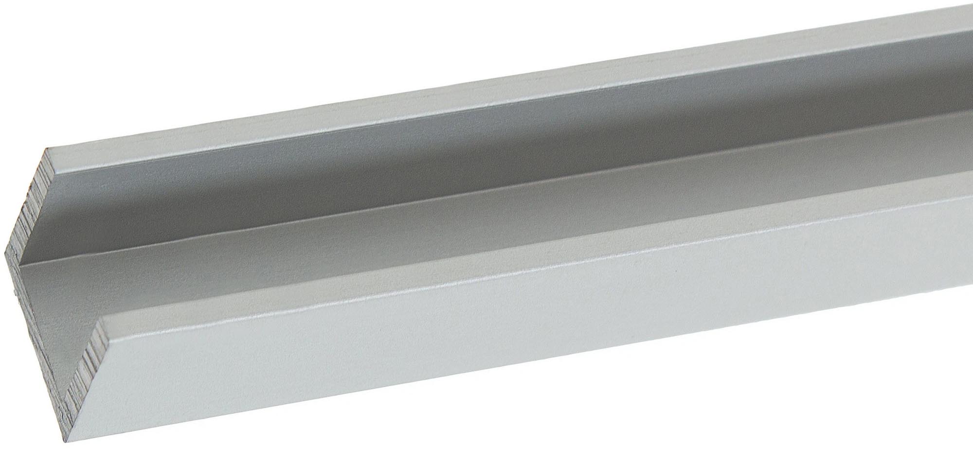 Швелер алюминиевый для укладки светодиодных лент 10x10x10мм 0,66 м