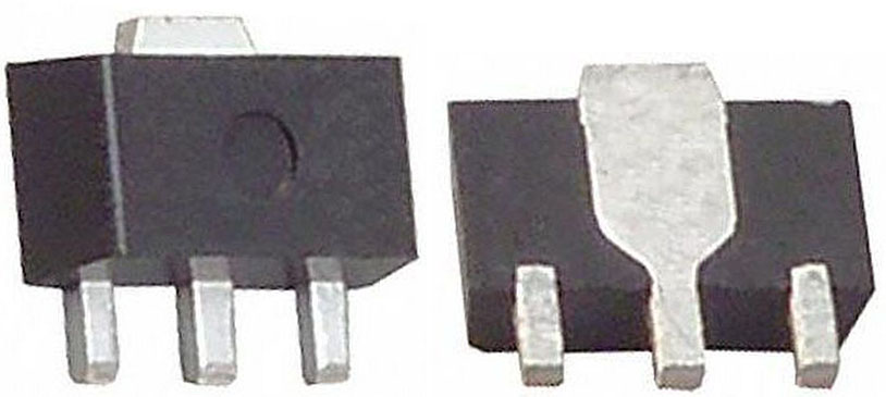 Микросхема L78L05 (+5v 0.1A ) SOT89 Стабилизатор напряжения, 
