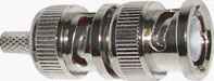 F023b Штекер BNC (СР-50) обжим на кабель RG-58U, 