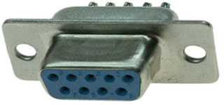 L02 Гнездо DB-9 (RS232) на кабель 9 pin, 