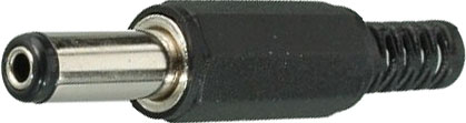 H025 Штекер питания DC 5.5х2.1мм длина 14мм /7-0030а/ 