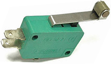 KP18 Микропереключатель MSW-03 =RWA-307 on-(on) с роликовым рычагом 10а 250в 3pin 10*28*16мм, 