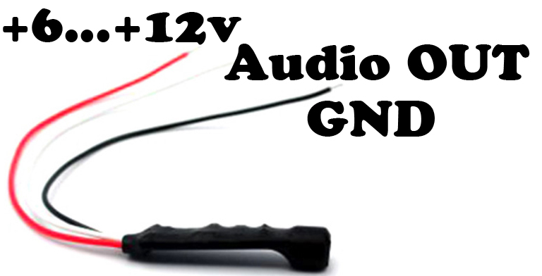 Микрофон ANPWOO аналог МКУ-2П 56 dB Питание DC6-12V Рабочий ток: 25mA Частота: 200 - 10000 Гц Увереннаый захват 5m2-50 m2 Отношение сигнал/шум: 56db 