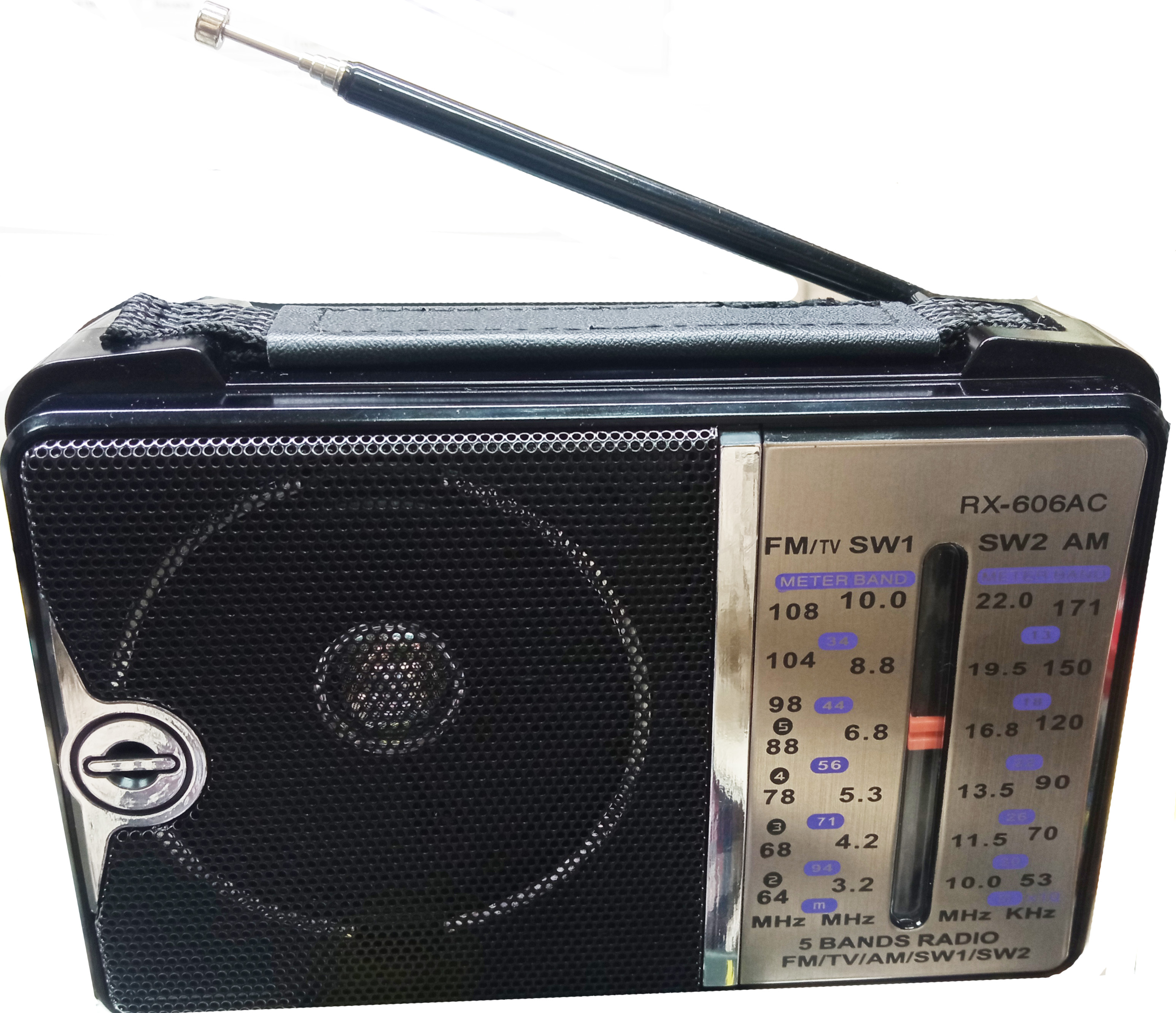  RX-606AC FM/AM/SW, AC220v + DC 2*1.5v