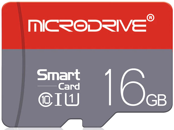 Флэш-накопитель инф. microSD 16Gb class10 MICRODRIVE с адаптером